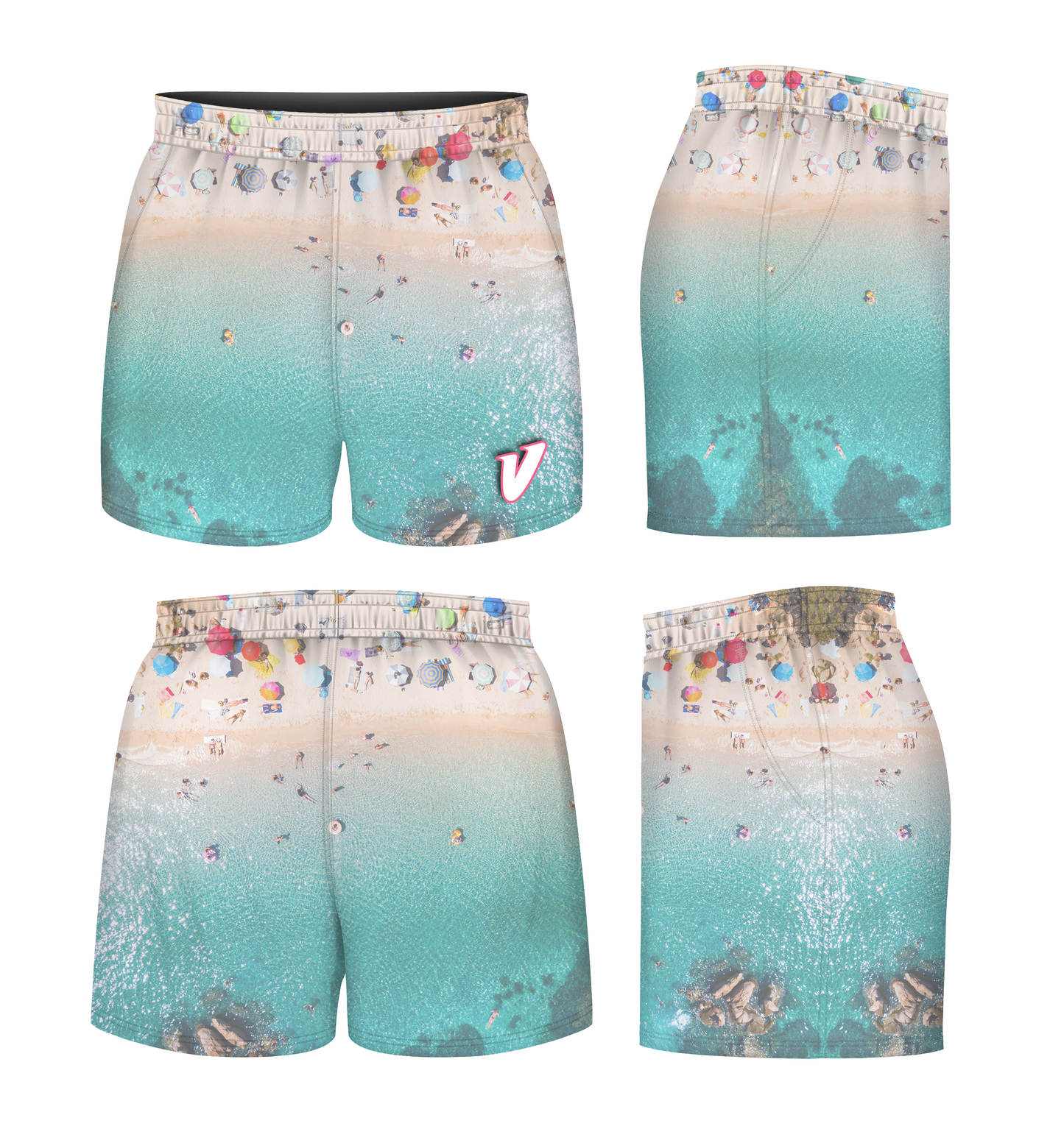 Wave Summer Rugby Shorts | Limited Availability