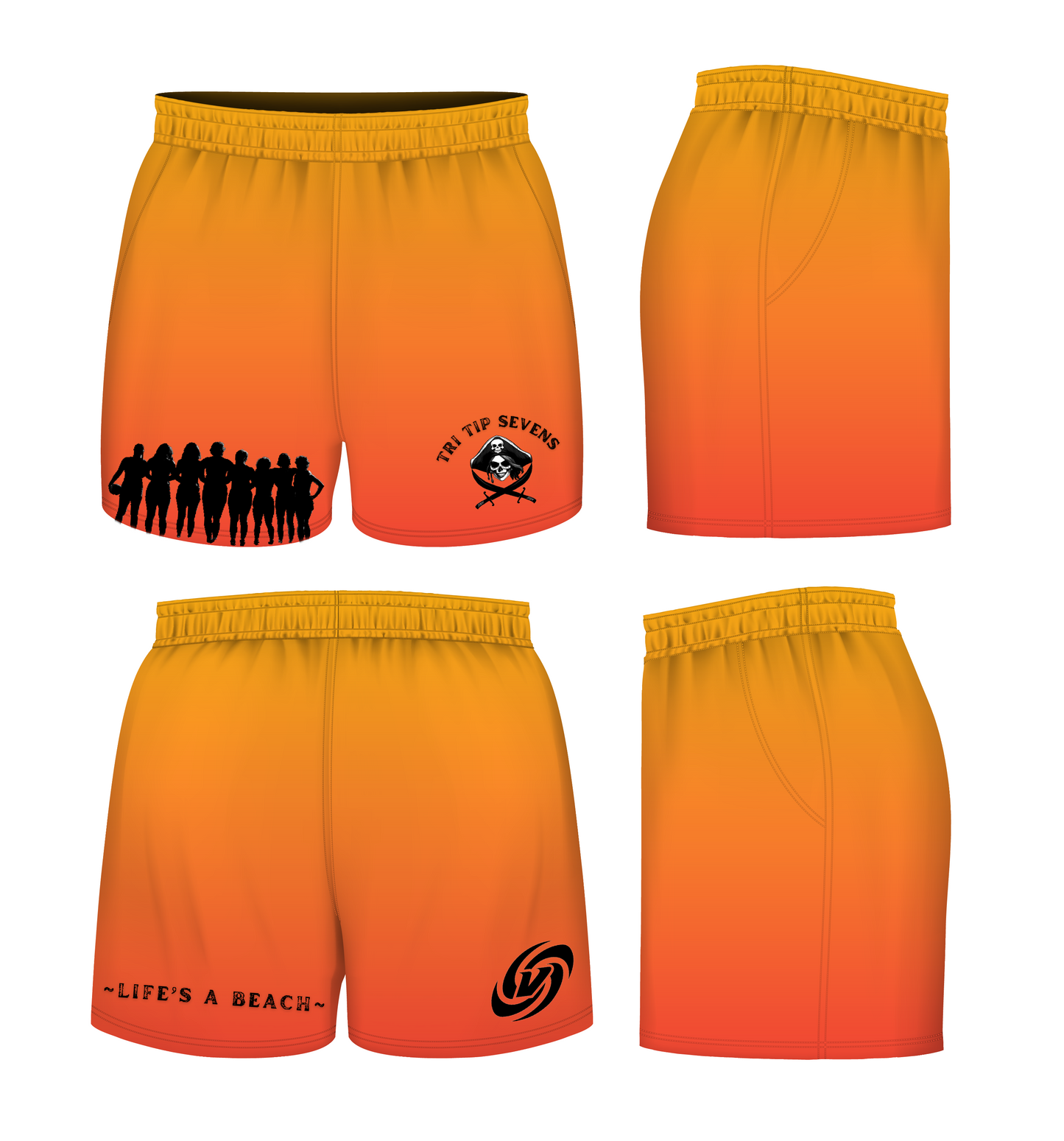 SLO Women's 20th Anniversary Shorts